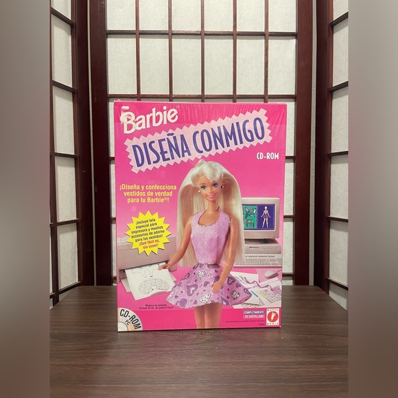 Barbie Fashion Designer CD-ROM (PC, 1996) In Spanish - Picture 1 of 4